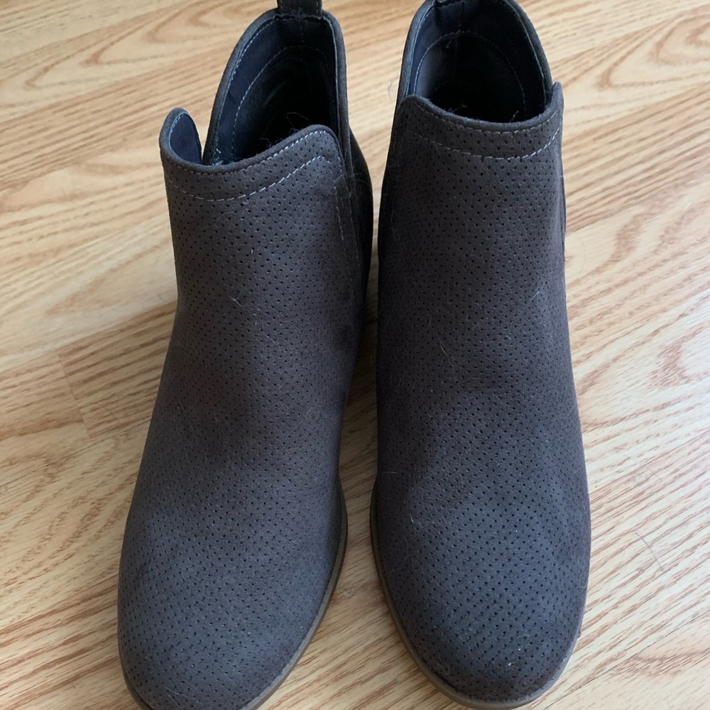 Dark Grey booties